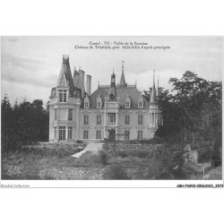 ABHP3-15-0204 - Cantal - Vallée de la Sumène - Château de TRANCIS - Près Saignes - Façade principale
