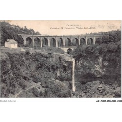 ABHP3-15-0191 - L'Auvergne - Cantal - Cascade et Viaduc de Salins