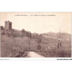 ABHP3-15-0192 - Le Cantal Pittoresque - Château et village de Tournemire