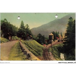 AMWP7-0604-15 - LE LIORAN - la gare du lioran - vue prise du tunnel du chemin de fer
