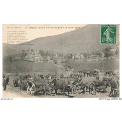 AOCP9-0634-15 - depart d'une vacherie pour la montagne