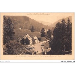 AFEP1-15-0070 - Les plus jolis sites de l'auvergne - LE LIORAN - panorama du lioran - vue au dessus du tunnel