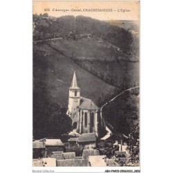 ABHP4-15-0341 - CHAUDESAIGUES - L'Eglise