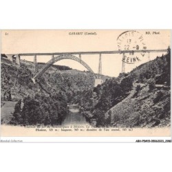 ABHP5-15-0405 - GARABIT - Chemin de fer de NEUSSAGUES à Béziers - Le Viacduc et la vallée de TRUYERE