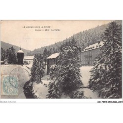 ABHP5-15-0462 - LE LIORAN sous la Neige - La vallée