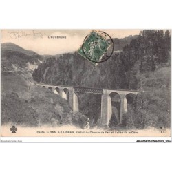 ABHP5-15-0447 - LE LIORAN - Viaduc du chemin de fer et vallée de la Cère