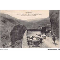ABHP5-15-0468 - Vue de la vallée de la cère - Prise des Rochers de Compaing