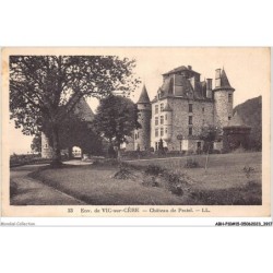 ABHP10-15-0873 - Environs de VIC-SUR-CERE - Château de pestel