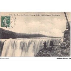ABHP1-15-0001 - Une Crue du cher au Barrage de ROCHEBUT - Près Montluçon