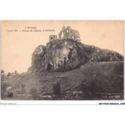 ABHP1-15-0043 - L'Auvergne - Cantal - Ruines du château d'Apchon