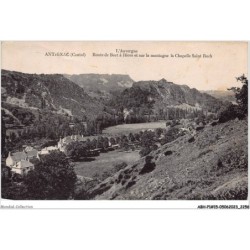 ABHP1-15-0042 - ANTIGNAC - Route de Bort à Riom et sur la montagne la Chappelle Saint Roch