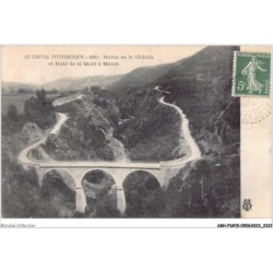 ABHP1-15-0075 - Le Cantal Pittoresque - Ravin de la Clidelle et pont de la Mort à Menet