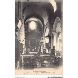 ABHP1-15-0079 - Le Cantal Pittoresque - Intérieur de l'Eglise de Bredon