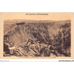 ABHP2-15-0150 - Le Cantal Pittoresque - Les Gorges de Maronhe et chapelle du château