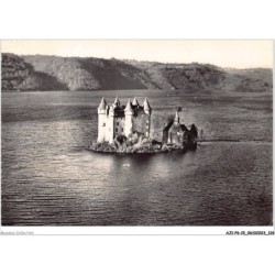 AJIP6-15-0615 - LA HAUTE-AUVERGNE - château de val sur le barrage de bort-les-orgues