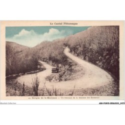 ABHP2-15-0151 - Le Cantal Pittoresque - Gorges de Maronne - Un tournant de la descente des Estourocs