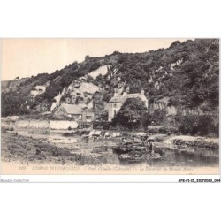 AFEP1-15-0023 - L'ORNE PITTORESQUE - pont d'Ouilly - calvados - le déversoir du moulin neuf