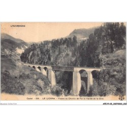 AFEP1-15-0007 - L'AUVERGINE - cantal - 255 - LE LIORAN - viaduc du chemin de fer et vallée de la cère