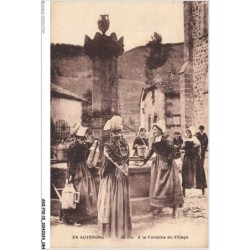 ANIP10-0767-15 - En auvergne - a la fontaine du village