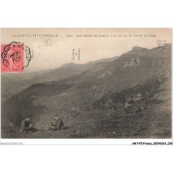 AMTP5-0448-15 - LE CANTAL PITTORESQUE - les monts du cantal - vus du col de cabre