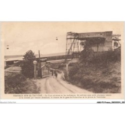 AMGP2-0189-15 - TRAVAUX SUR LA TRUYERE - la gare aérienne et les malaxeurs