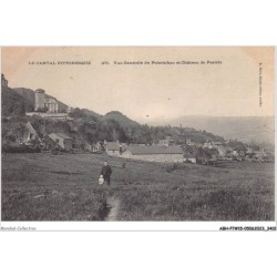 ABHP7-15-0616 - Vue générale de POLMINHAC et Château de pestels