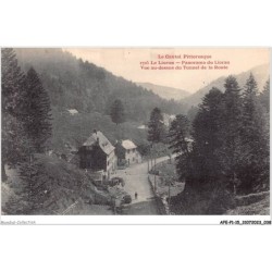 AFEP1-15-0020 - Le cantal pittoresque - le lioran - panorama du lioran - vue au-dessus du tunnel de la route