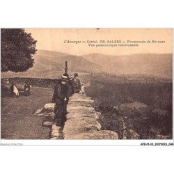 AFEP1-15-0025 - L'auvergne - cantal 786 SALERS - promenade de barouze - vue panoramique remarquable