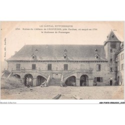 ABHP1-15-0072 - Le Cantal Pittoresque - Ruines du château de Cropières - Près Raulhac