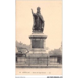 ABHP3-15-0270 - AURILLAC - Statue du pape Gerbert