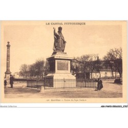 ABHP4-15-0308 - AURILLAC - Statue du pape Gerbert