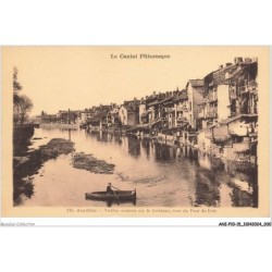 ANIP10-0740-15 - AURILLAC - vieilles maisons sur la Jordanne - vues du pont du Buis