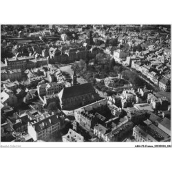 AMHP3-0196-15 - AURILLAC - cantal - vue aérienne - notre-dame aux neiges et le square