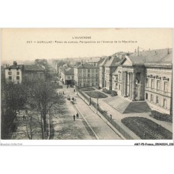 AMTP5-0438-15 - l'auvergne - AURILLAC - palais de justice - perspective de l'avenue de la république