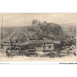 AMTP5-0443-15 - AUVERGNE - vue générale d'apchon - cantal