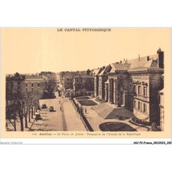 AKJP2-0203-15 - AURILLAC - le palais de justice - perspective de l'avenue de la republique