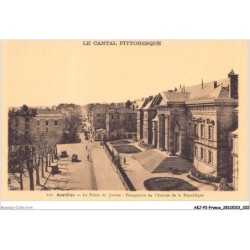 AKJP2-0204-15 - AURILLAC - le palais de justice - perspective de l'avenue de la republique