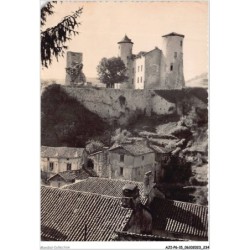 AJIP6-15-0669 - cantal - LAROQUEBROU - le château et quartier du merle