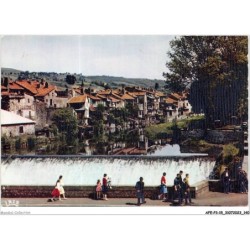 AFEP3-15-0223 - AURILLAC - cantal - les vieilles maisons sur les bords de la jordanne