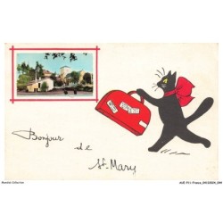 AUEP11-0755-16 - ST-MARY - bonjour - chat