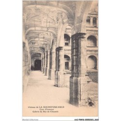 AAJP9-16-0793 - Château de LA ROCHEFOUCAULD - Cour d'Honneur - Galerie du Rez-de-Chaussée