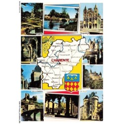 ASWP2-0106-16 - Charente - Diverses vue - Carte
