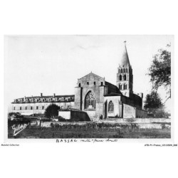 ATBP1-0035-16 - BASSAC - L'église XIIe siecle et le couvent