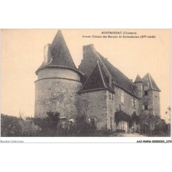 AAJP6-16-0549 - MONTMOREAU - Ancien Château des Marquis de Rochechouart