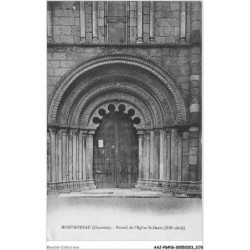 AAJP6-16-0550 - MONTMOREAU - Portail de l'Eglise Saint-Denis