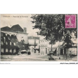 AVQP1-0061-16 - CHALAIS - Place de la fontaine