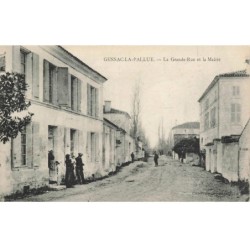 MIKIGP9-035- 16 GENSAC LA PALLUE LA GRANDE RUE ET LA MAIRIE
