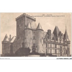AAJP10-16-0806 - LA ROCHEFOUCAULD - Le Château - Façades Ouest et Nord