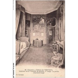 ANIP11-0851-16 - Charente - Chateau de VERTEUIL - Interieur de la Tourelle de gauche - 1er etage - la petite chambre