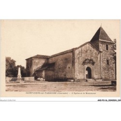 ANIP11-0858-16 - SAINT-CIERS-SUR-TARDOIRE - L'eglise et le monument